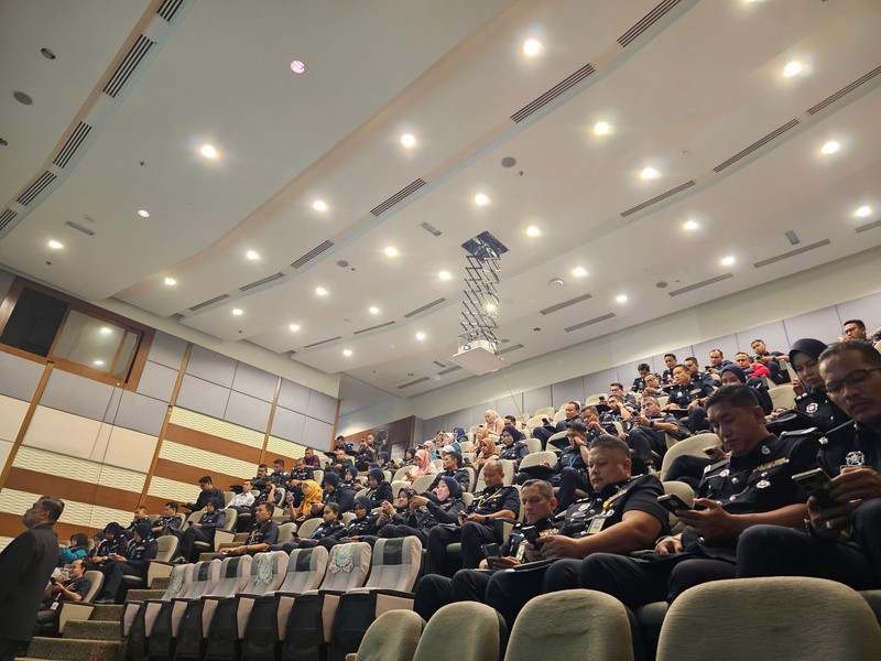 Auditorium audience, wide view