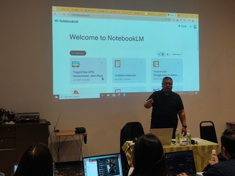 NotebookLM session